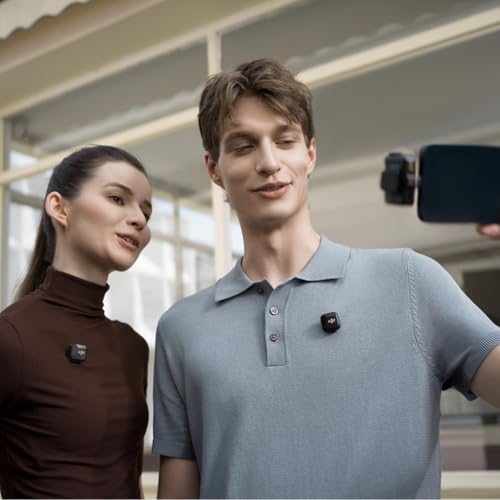 DJI Mic Mini (2 TX + 1 RX), Detail-Rich Audio, Wireless Lavalier Microphone for Camera/Android, 2-Person Vlog, Team Production - style: Mic Mini (2 TX + 1 RX)