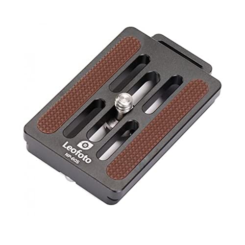 LEOFOTO NP-S QR Plate, 50/60/70MM Arca Plate, 1/4" Camera Screw, Safety Screw, Arca Compatible (NP-60S) - size: NP-60S