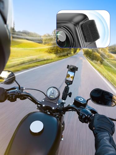 Mic Wind Muff for Insta360-8Pcs Wind Muff for Insta360 X3 X4, Premium Wind Noise Reduction Cover for Crisp Audio, Easy Installation and Durable Design, Compatible X3 or X4 Camera - size: Sponge&Furry cover (4pcs each)