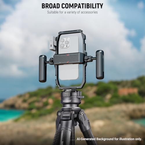 NEEWER Arca Type Quick Release Plate with 1/4" Screw, Camera Tripod Mount Adapter QR Plate Accessory Compatible with DJI RS Series Gimbal Stabilizer Action Camera Phone Cage, UA078 - style: UA078