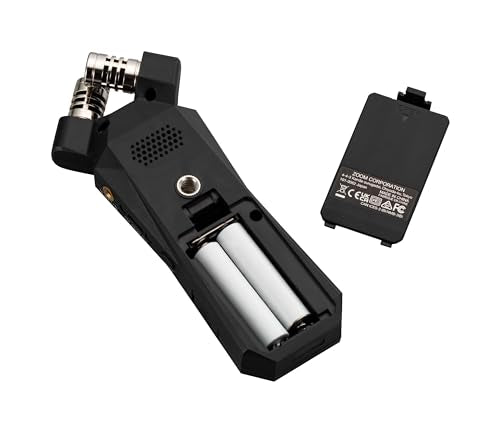 Zoom H1 Essential Handheld Recorder for Musicians, Podcasters & Filmmakers with Stereo Microphones, 32-Bit Float, USB Microphone Mode | 32-Bit Float Wav, USB-C Mic Mode, SD Card Recording, USB or 2×aa Power - style: H1e Only
