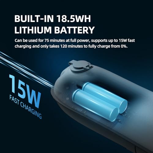 AMBITFUL GC12 12W Handheld LED Light, 2700K-6500K Bi-Color, CRI 95+, Inflatable 60cm Stick Light, Built-in 18.5Wh Battery 75min Run Time, N52 Magnets, TPU Waterproof for Outdoor Photography