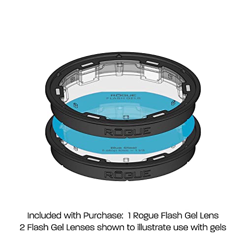 Rogue Magnetic Light Modifier (Flash Gel Lens) | use the Gel Lens to attach Rogue Flash Gels to other Rogue magnetic modifiers - color: Flash Gel Lens