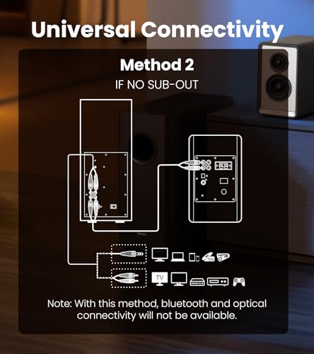 Edifier T5s Powered Active Subwoofer with 70W RMS, 8" Long-Throw Woofer, Deep Bass (35Hz) Speaker, Built-in Amp, Low Distortion, Phase Selector & Energy-Efficient for Home & Studio Audio, Black - color: Black