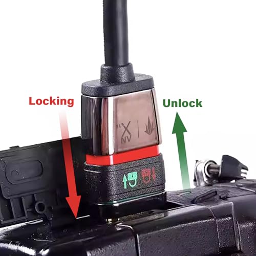 Locking HDMI 2.0 Cable - 4K@60Hz 18Gbps HDR for High-Speed Video Transfer with Ultra Lock System (2M) - size: 2M