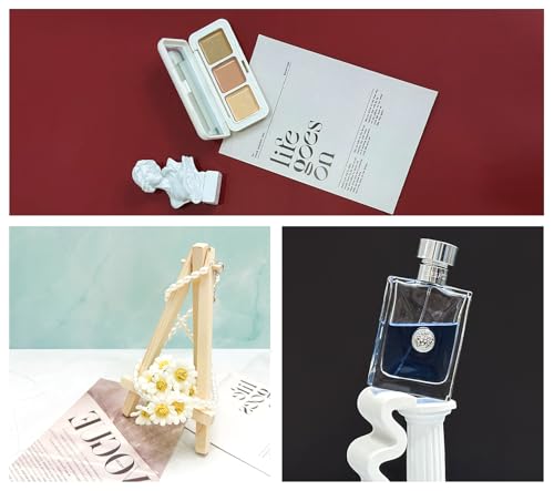 Photo Backdrop Board with 8PCS 16Patterns Double-Side Paper 9mm Shadow Board Food Photography Small Portable Photo Setting Casual Item 16.5 * 11.5 Inch Photography Backdrop Product Kit