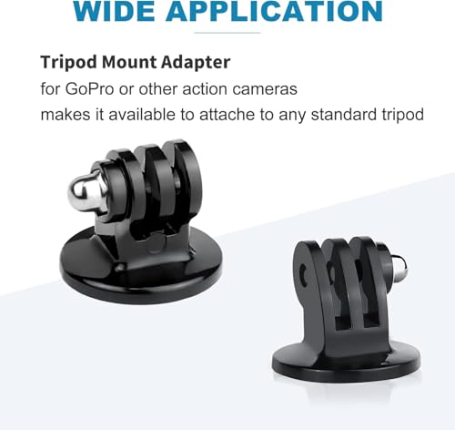 Acuvar Flexible Tripod for Action Cameras, Mini Camera Stand with GoPro Adapter, Compatible with All GoPro Hero Series, Portable Travel Tripod Mount - style: Tripod + Mount for GoPro
