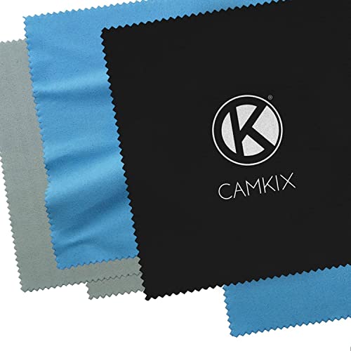 CamKix Camera Lens Cleaning Kit, Air Blower, 2-in-1 Lens Cleaning Pen | Cleaning Brush, Empty Spray Bottle, Lens Cleaning Paper Tissues and 5 Microfiber Cloths; No Liquid Included. - color: Without Fluid