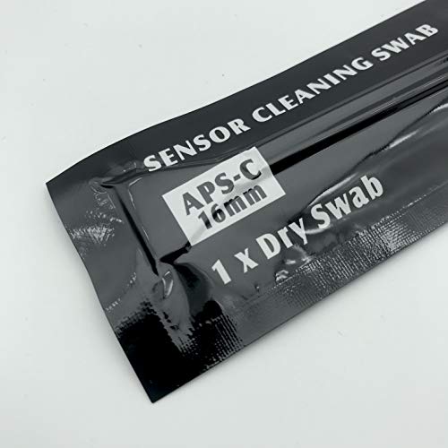 AAWipes Sensor Cleaning Swabs for APS-C Sensors of DDR DSLR or SLR Camera (20 Pack of 16 mm Sensor Cleaning Swabs) (HCS-16) - size: APS-C - 16mm