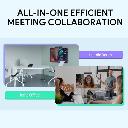 Yealink A10-020 All-in-One 4K Video Conferencing System Conference Room Camera with CTP18 Touch Panel Controller (Renewed)