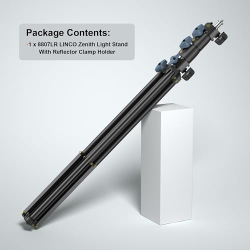 LINCO Lincostore 90“ / 7.5ft Studio Photography Photo Light Stand/Reflector Panel Stand with Reflector Holder
