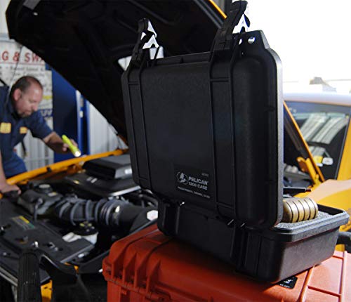 Pelican 1200 Case With Foam (Black) - color: Black