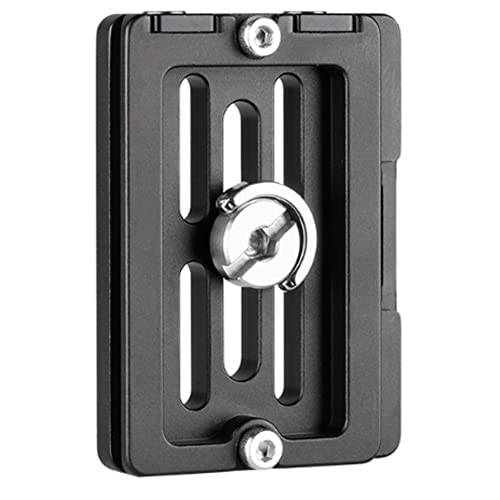 Leofoto NP Anti-Slip QR Plate, Retractable Backstop, Safety Screw, Strap Slot, Arca Compatible (NP-60) - size: NP-60