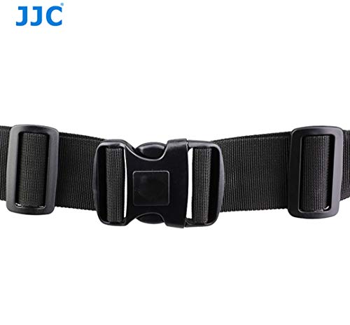 JJC GB-1 Adjustable Photography Utility Belt, Wrist Waistband, Accessory, Speed Belt for Carrying Gear Bag Case, Lens Pouch, Flash Accessories, D-Rings, Breathable 3D Mesh