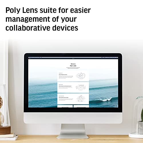 Poly Studio X70 Video Bar + TC8 Touch Controller (Plantronics + Polycom) - 4K Audio & Video Conferencing for Large Conference Rooms - Camera, Speakers, Mics - Works with Teams, Zoom & More (Renewed)