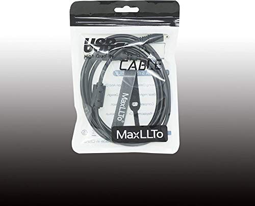 MaxLLTo 5ft Extra Long USB Data SYNC Replacement Cable Cord Lead for Nikon Coolpix Camera L28 L27 L5 P5100