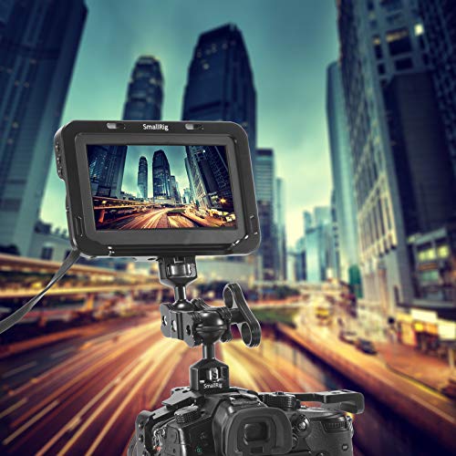 SMALLRIG Articulating Magic Arm with Double Ballheads (1/4" Screw) Monitor Mount for Field Monitor, Lights, Audio Recorders - 2070 - style: 360° full-range