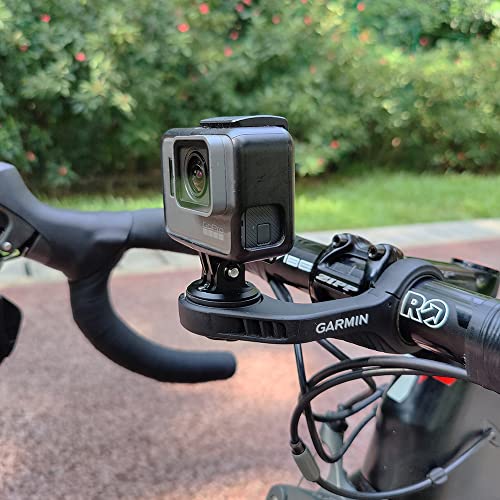 Cestbon Interface Combo Adapter for Garmin Universal Flush Out Front Mount Quick Release Adapter Compatible with Camera or Headlight - color: interface+combo adapter