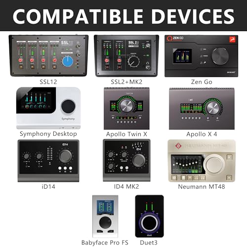 Musiin Audio Interface Stand compatible with SSL2+ MK2,ID14 MK2,ID4 MK2,Apollo X 4,and more.Minimal design with solid triangle frame saves space and keeps your setup stable and professional (black) - color: Black
