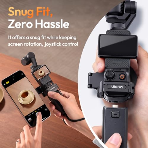 ULANZI PM01 Magnetic Mount Stand Compatible with DJI OSMO Pocket 3/4/4P | Aluminium Expansion Camera Holder with Cold Shoe and 1/4'' Mount,181/270/360° Adjustment Magnetic Adapter Xtra Accessories