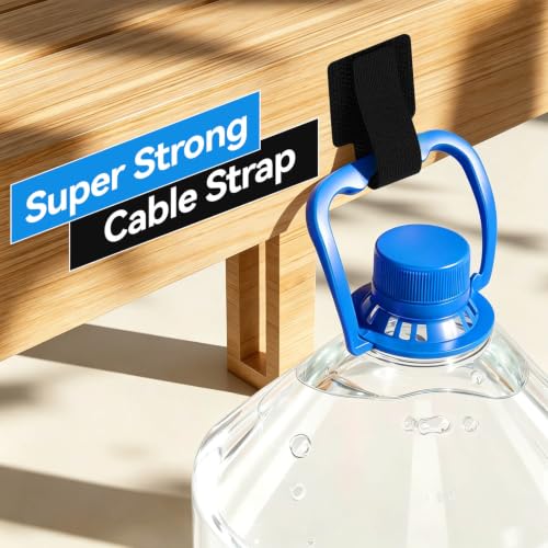 80 Pcs Cable Management Under Desk, Cord Organizer, Reusable Hook and Loop Cable Ties, Computer Accessories for Desk, Home Office Essentials, Black, White, Grey