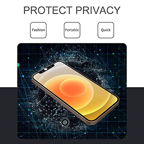 Phone Front Camera Cover,Webcam Cover Compatible for iPhone X/XR/XS/XS Max, iPhone 11/11 Pro/11 Pro Max,iPhone 12/12 Mini /12Pro /12Pro Max,Protect Privacy and Security,Not Affect Face ID - color: Silver