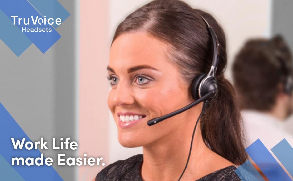 USB to QD Adapter Cable Compatible with any Plantronics, Poly or TruVoice Headset with a Quick Disconnect (QD) - Includes in-Line Volume Control and Mute Functionality