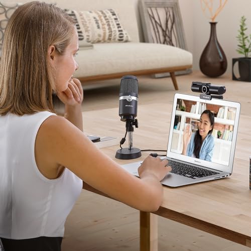 AVerMedia 4K webcam for PC, Gaming Camera for Streaming, Video Calls, Built-in Mic, Privacy Cover, for Teams, Google Meet, Zoom, OBS and more, for PC/Mac - PW513 Live Streamer CAM - style: 4K30 Fixed Focus