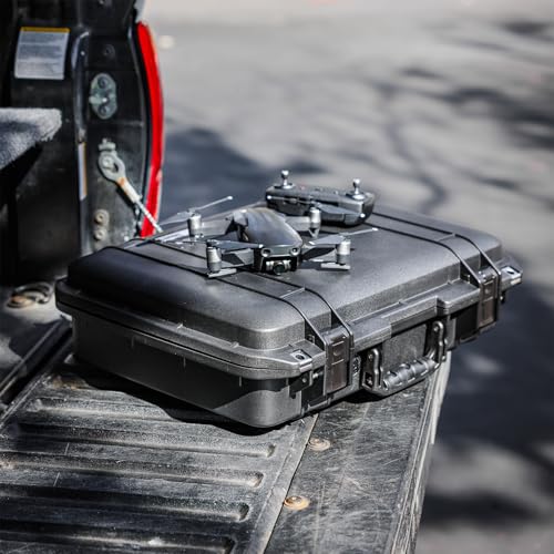 Pelican Air 1505 Case - with TrekPak Dividers - Ideal as a Camera, Gear, or Drone Case (Black) - size: 1505