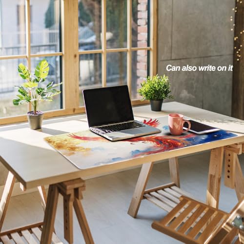 XXL Gaming Mouse Pad 35.4x15.7 Professional Large Mouse Pad & Computer Game Mouse Mat-90x40 Phoenixcmh - color: 90x40 Phoenixcmh, size: 35.4L x 15.7W inches