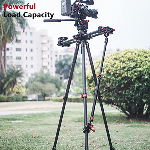 IFOOTAGE Spider Crab Support Rod SA-32,Camera Slider Support Arm Stabilizer,Adjustable Length 360 Degrees Rotation with C Clamps and Ballhead,Connecting Camera Video Slider and Tripod