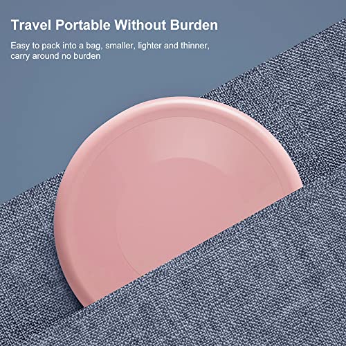 YANZIE USB Adapter Kit, Travel Charging Organizer Case with USB C, Micro USB and Lightning-Compatible Adapters, SIM Card Holder, Eject Pin and Phone Stand for Travel, Office and Car, Pink - color: Pink