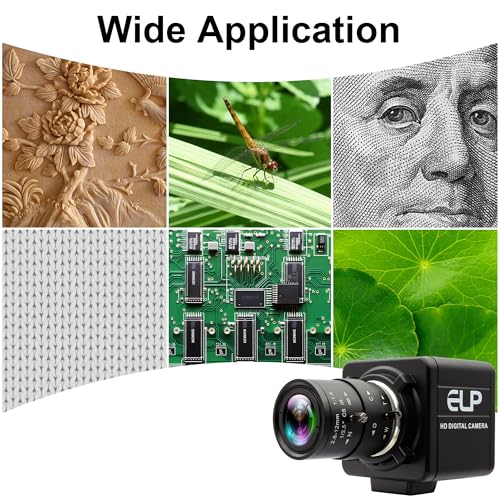 USB Camera 1080P High Speed 260fps 2.8-12mm 4X Optical Zoom Lens 2MP USB Webcam Manual Close up Zoom in and Out,UVC Computer Comference Golf Swing Camera for Raspberry Pi Windows Mac - color: 260fps USB Camera with 2.8-12mm Zoom Lens