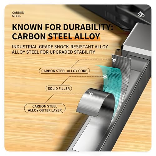 Adjustable Carbon Steel Desk 360 Degree Rotating Phone Stand | 360 Degree Rotating, Extendable, For Live Streaming, For Video Calls and Home Office