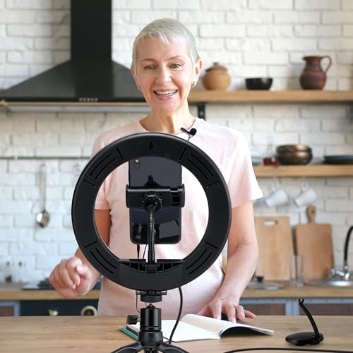 GPX Tripod with Light Ring, TPDL801B
