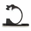 StarTech 100 Adhesive Cable Management Clips, Black, TAA, Sticky (CBMCC2) | Nylon Self Adhesive Clamp UL/94V-2 Fire Rated, Network/Ethernet/Office Desk/Computer Cord Organizer, Wire Holders - size: Medium | 0.47 in. max. diameter