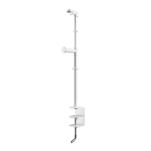 Elgato Neo Clamp, Edge-Mounted Desk Stand | Adjustable height and tilt, Frees up desk space, Integrated headset holder, Recycled plastic, Clean white finish - style: Neo Clamp