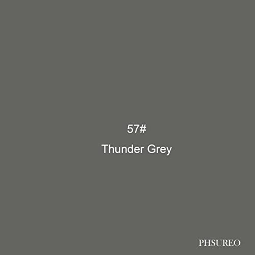Seamless Photo Photography Backdrop Paper, Photo Background Paper Roll (Thunder Grey, 86”x16') - color: Thunder Grey, size: 86”x16'