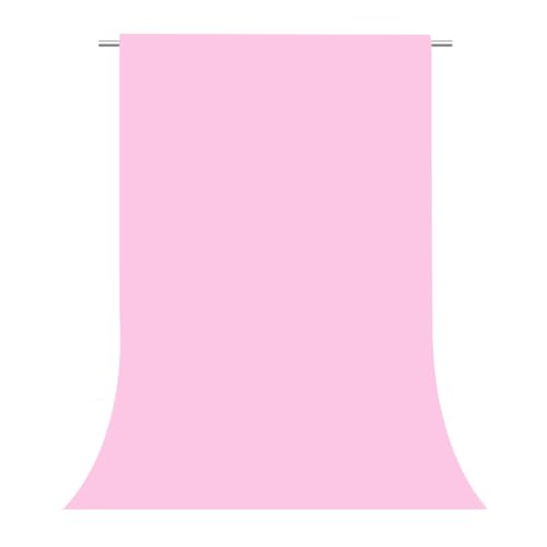 Pink Photo Backdrop for Photoshoot, Pink Photography Backdrop for Portraits, Fabric Background for Product Photography and Video Creation 3FTx5FT - color: Pink, size: 3x5 FT