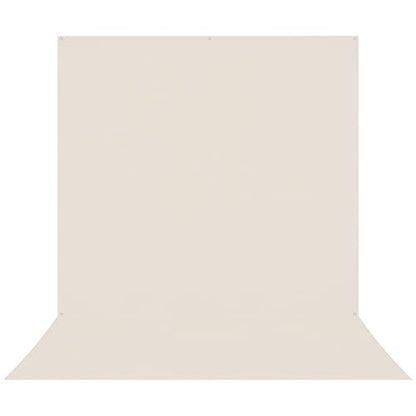 Westcott X-Drop Pro Wrinkle-Resistant 8' x 13' (2.44 x 3.96m) Sweep Backdrop for Full-Body Photos & Group Portraits, Video Interviews & Photo Booths - Portable and Travel Friendly (Buttermilk White) - color: Buttermilk White