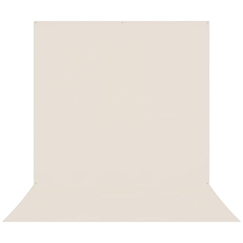 Westcott X-Drop Pro Wrinkle-Resistant 8' x 13' (2.44 x 3.96m) Sweep Backdrop for Full-Body Photos & Group Portraits, Video Interviews & Photo Booths - Portable and Travel Friendly (Buttermilk White) - color: Buttermilk White