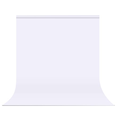 White Backdrop Background 10 X 7 FT Large Photography Backdrop Photo Photoshoot Background Screen for Photography Photo Booth Backdrops Parties Curtain - color: White, size: 10*7