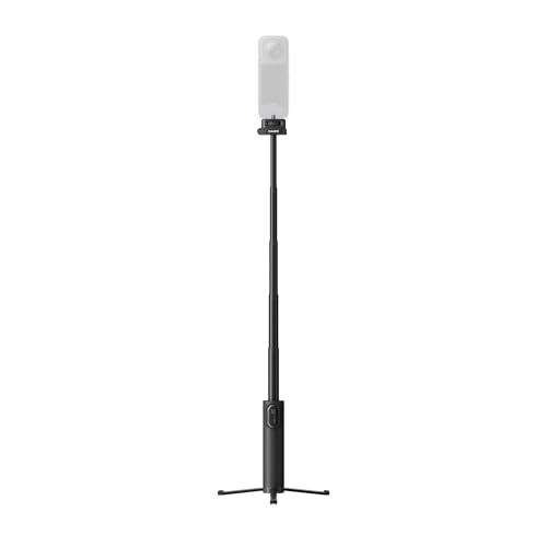 Insta360 Foldable 2-in-1 Selfie Stick, 1/4" Mount, Compatible with X5, X4, X3, Built-in Tripod