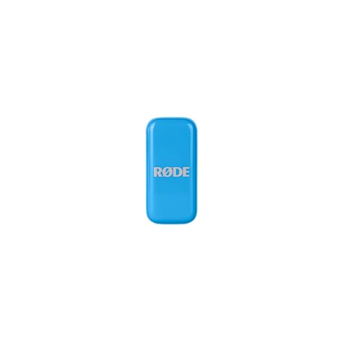 RØDE Wireless Micro - Compact Wireless Microphone, Two Mics with Charge Case for Smartphone Content Creation - USB-C, Blue - color: USB-C Blue
