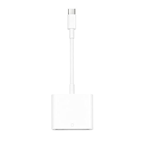 USB C SD Memory Card Reader, Type C Camera Adapter Trail Viewer for iPhone 17/ iPhone 16/15/ iPad MacBook/Air/Pro iMac/Samsung Galaxy Android (Whtie) - color: whtie