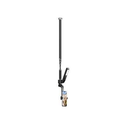 Magnetic Ceiling Phone Holder for Overhead Video Recording | Auto tracking for cooking, fitness, unboxing, DIY, beauty, for solo creators