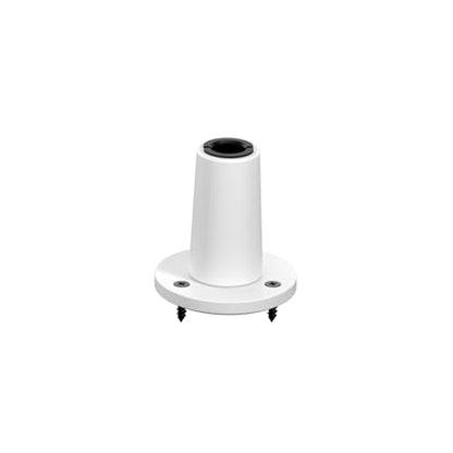 Elgato Wave Desk Plate White, Flange Mount for Mic Arms | Screw-in setup, No clamps or cutouts, Ultra-stable hold, Flush, seamless look, Fits wooden desks and tables - color: White