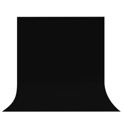 Black Backdrop Background,10 X 7 FT Large Photography Backdrop Photo Photoshoot Background Screen for Photography Photo Booth Backdrops Parties Curtain - color: Black, size: 10*7