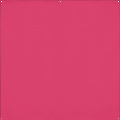 Westcott X-Drop Pro Wrinkle-Resistant 8' x 8' (2.44 x 2.44m) Backdrop for Headshots, Photoshoots, Group Portraits, Video Interviews, & Photo Booths - Portable and Travel Friendly (Dark Pink) - color: Dark Pink