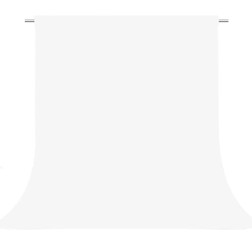 White Photo Backdrop for Photoshoot, White Photography Backdrop for Portraits, Fabric Background for Product Photography and Video Creation 5FTx7FT - color: White, size: 5x7 FT